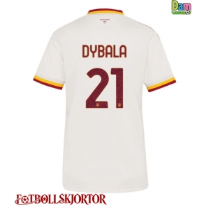 AS Roma Paulo Dybala #21 Bortatröja Dam 2026-27 Kortärmad